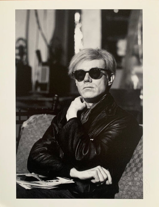 Andy Warhol by David Gahr, 1966